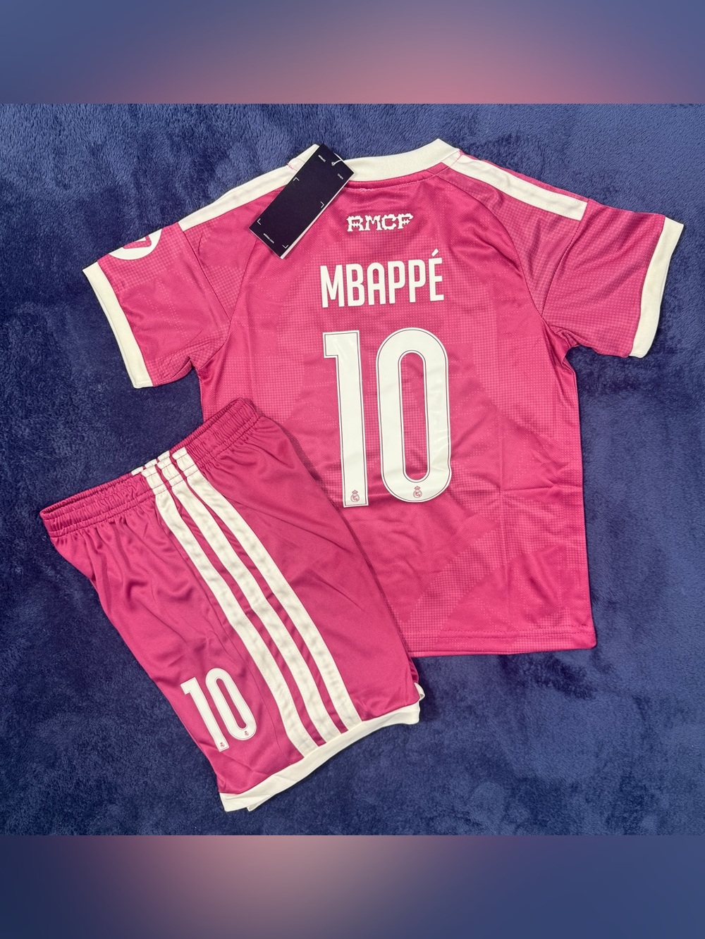 Real Madrid 2026/27 Third Kids soccer jersey set Mbappé #10